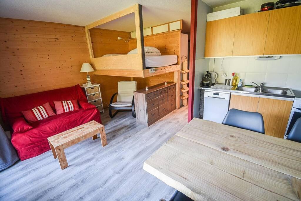 Le Relai S31 - Grand Et Lumineux Studio Avec Coin Montagne 4-6 Pers, Tout Equipe, Avec Wifi, A 30M Des Pistes Avec Un Grand Balcon, Draps Non Compris Saint-Jean-dʼAulps 외부 사진