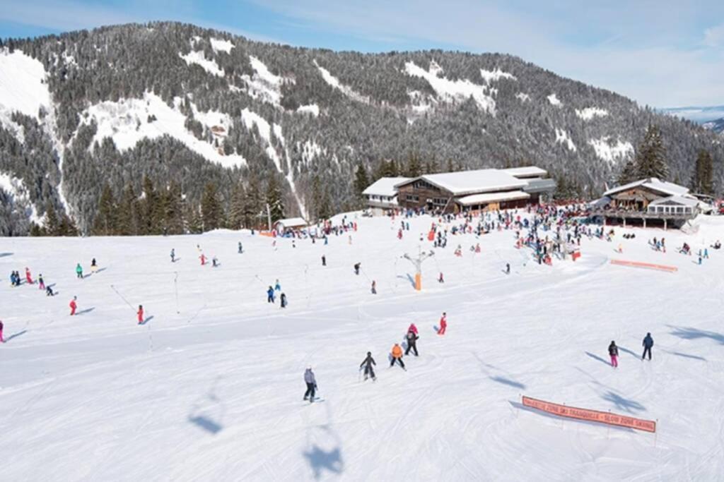 Le Relai S31 - Grand Et Lumineux Studio Avec Coin Montagne 4-6 Pers, Tout Equipe, Avec Wifi, A 30M Des Pistes Avec Un Grand Balcon, Draps Non Compris Saint-Jean-dʼAulps 외부 사진
