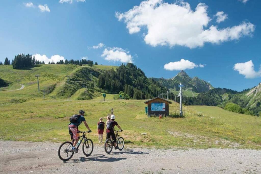 Le Relai S31 - Grand Et Lumineux Studio Avec Coin Montagne 4-6 Pers, Tout Equipe, Avec Wifi, A 30M Des Pistes Avec Un Grand Balcon, Draps Non Compris Saint-Jean-dʼAulps 외부 사진